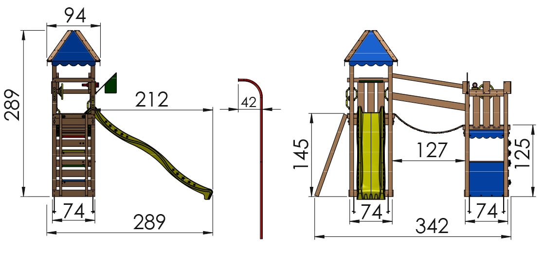 809 802 Jungle Explorer dimensions