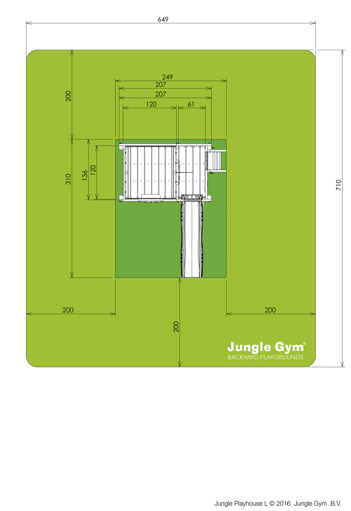 Jungle playhouse L2
