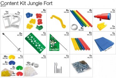 Jungle Gym Fort játszótér